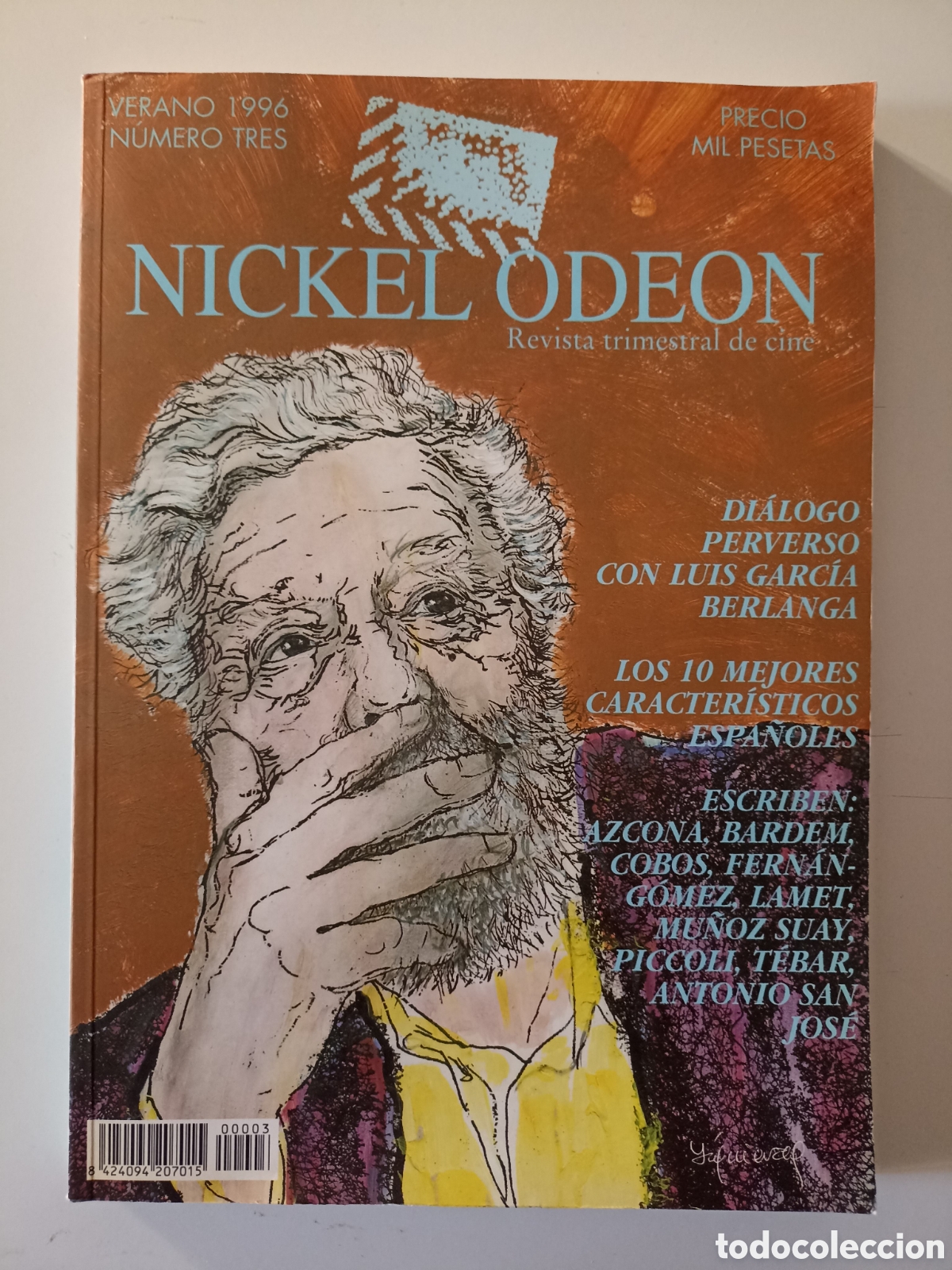 Cine: Revista Nickel Odeon Revista Trimestral Cine n&ordm; 3 (Verano 1996) Luis Garc&iacute;a Berlanga, Rafael Azcona
