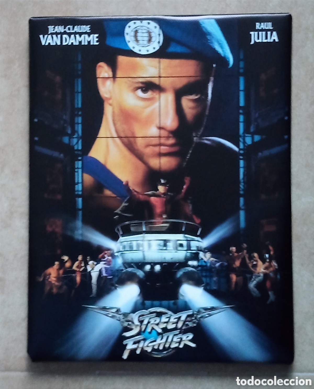 Cine: Cuadro pel&iacute;cula STREET FIGHTER Jeaun Claude Van Damm