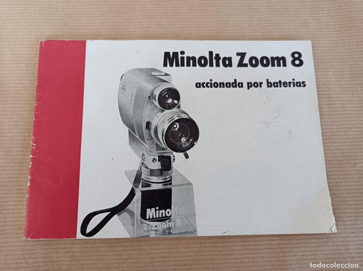 Cine: GU&Iacute;A INSTRUCCIONES FUNCIONAMIENTO C&Aacute;MARA DE GRABACI&Oacute;N MINOLTA ZOOM 8