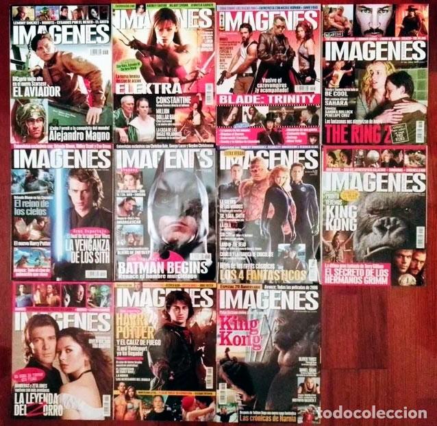 Cine: Lote 22 Revistas Im&aacute;genes de Actualidad: A&ntilde;os 2004 y 2005