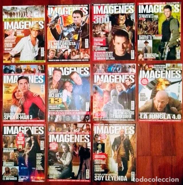 Cine: Lote 22 Revistas Im&aacute;genes de Actualidad: A&ntilde;os completos 2006 y 2007