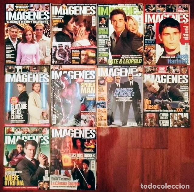 Cine: Lote 22 Revistas Im&aacute;genes de Actualidad: A&ntilde;os 2001, 2002 y 1994