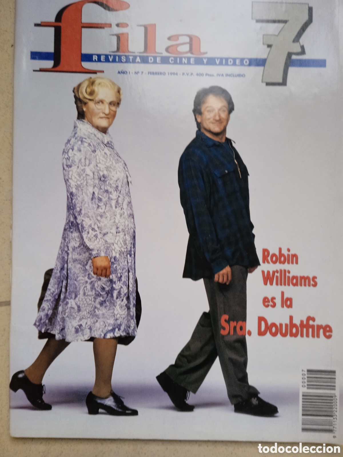 Cine: Revista Fila 7 n&deg; 7. Telly Savallas Los Beatles Los Goya Berlanga Richard Gere