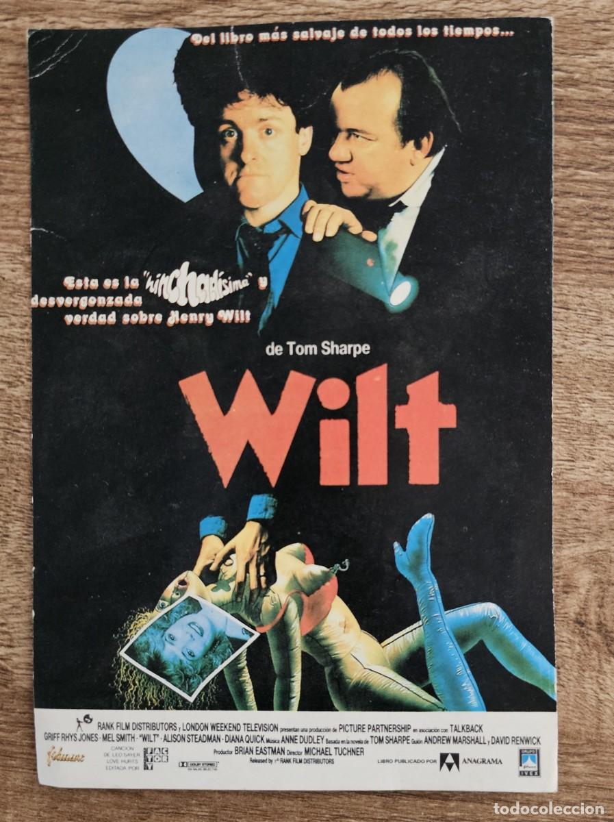 Cine: WILT - Postal promocional - Tom Sharpe