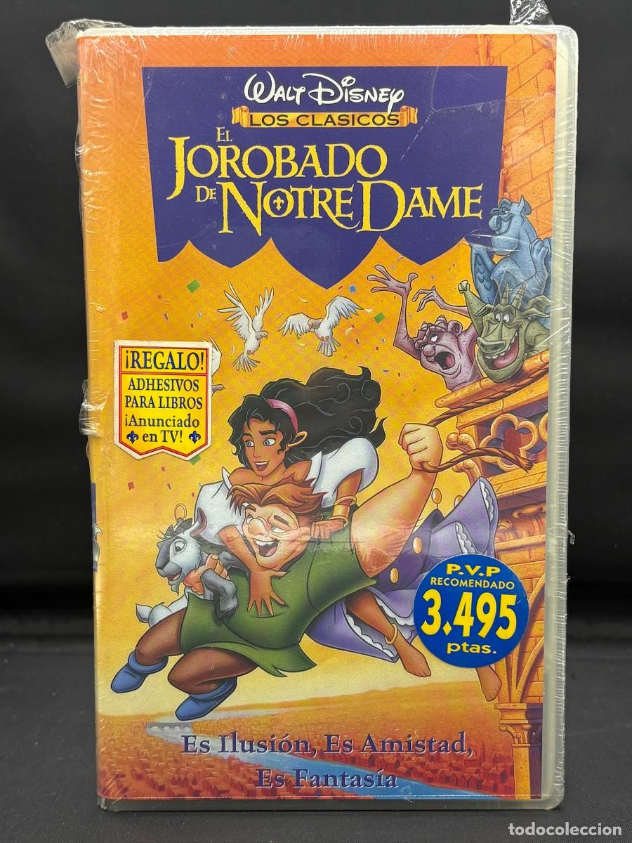 Cine: EL JOROBADO DE NOTRE DAME &ndash; WALT DISNEY LOS CL&Aacute;SICOS &ndash; VHS ORIGINAL PRECINTADA