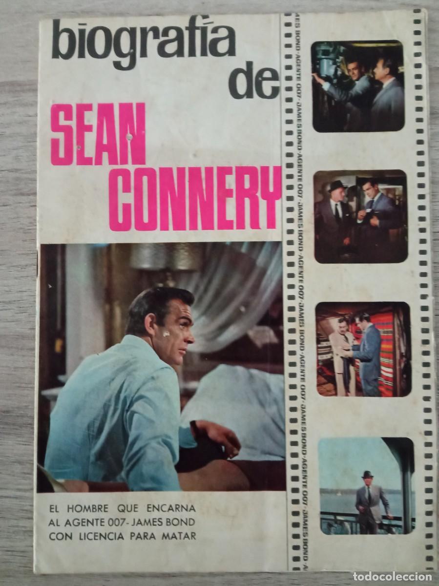 Cine: BIOGRAFIA DE SEAN CONNERY, JAMES BOND, EDICIONES A. DE A., 1965