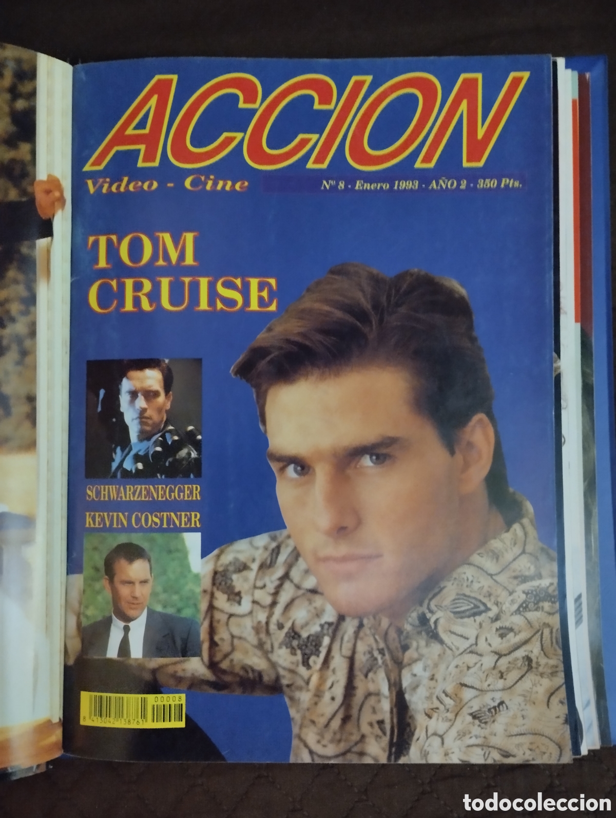 Cine: Revista Accion - Video y Cine - Num. 8 Enero 1993 A&ntilde;o 2.