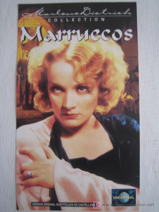 Cine: Marruecos- Impreso original moderno - marlene dietrich