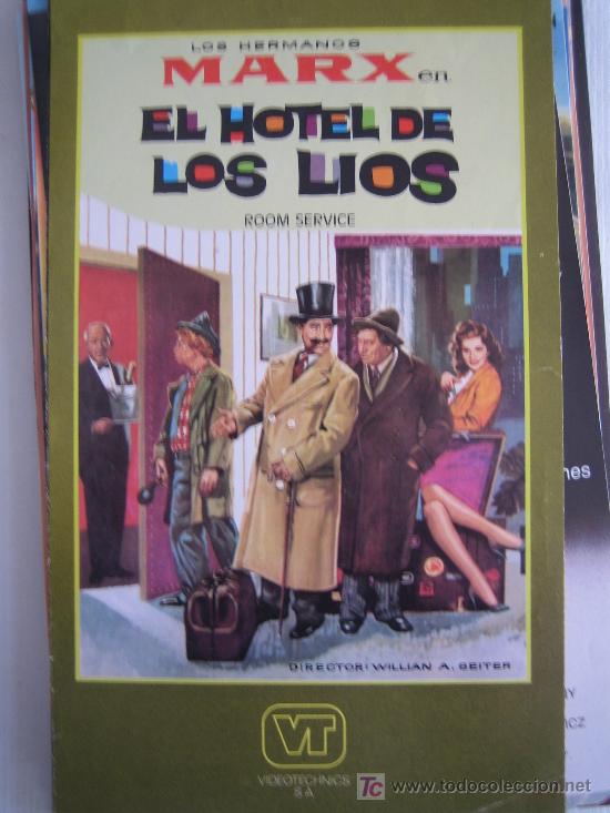 Cine: El hotel de los lios - Hermanos Marx  - Impreso original moderno