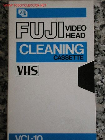 Cine: FUJI VIDEO HEAD  CLEANING CASSETTE   VHS - Foto 1