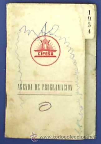 Cine: AGENDA DE PROGRAMACI&Oacute;N CIFESA PARA 1954. - Foto 1