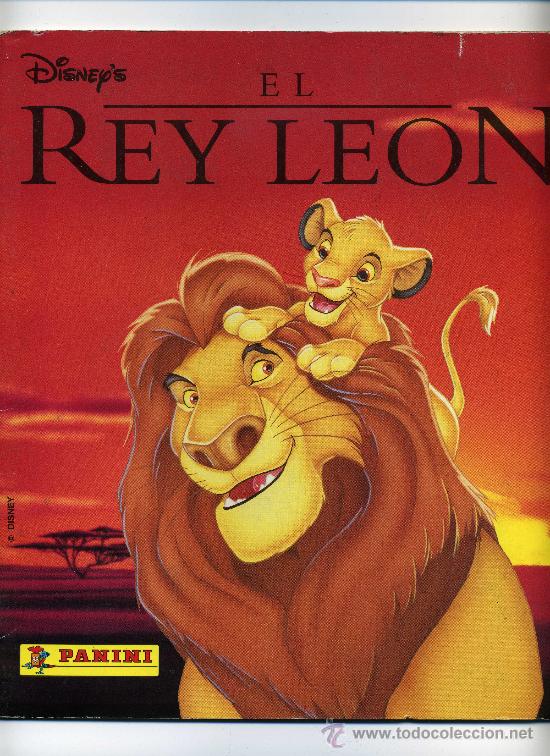 Cine: EL REY LEON. ALBUM COMPLETO. - Foto 1