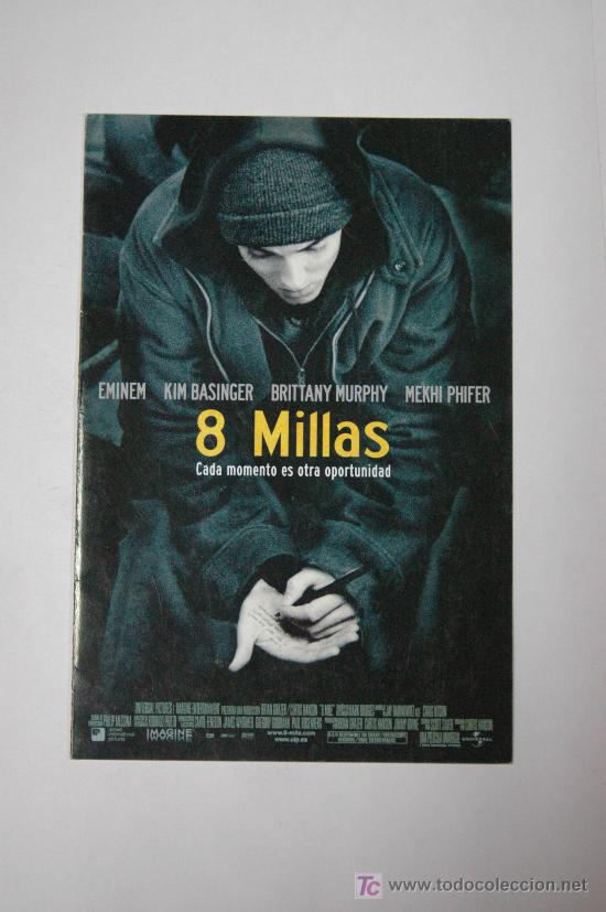 Cine: 8 millas - invitacion al preestreno - eminem kim basinger Brittany Murphy