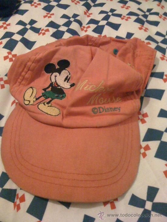 Cine: Gorra de ni&ntilde;o. Mickey Mouse. Bordada. - Foto 1