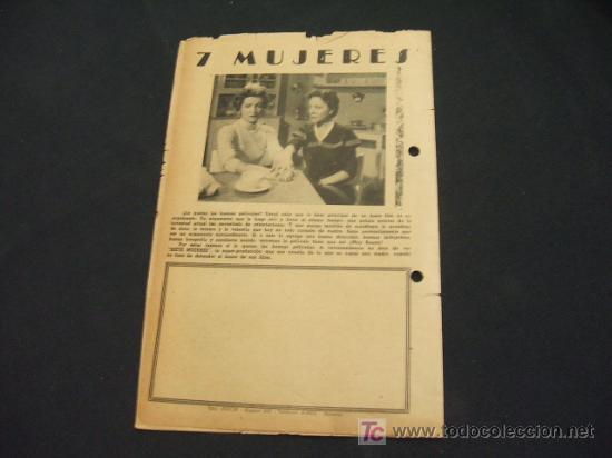 Cine: 7 MUJERES - - Foto 3