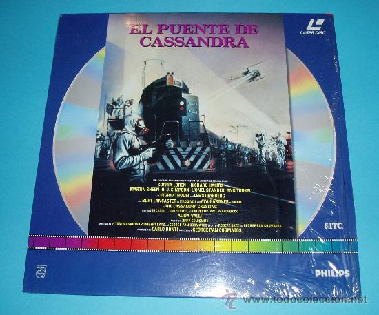 Cine: LASER DISC EL PUENTE DE CASSANDRA. DISCO L&Aacute;SER - Foto 1