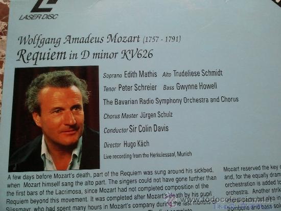 Cine: LASER DISC MOZART:REQUIEM PHILIPS - Foto 4