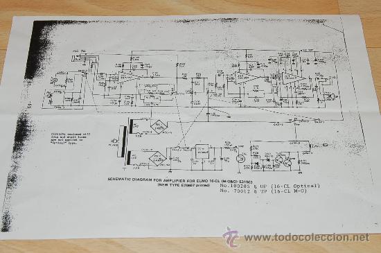 Cine: ESQUEMA DEL PROYECTOR DE CINE 16 m/m ELMO 16 CL - Foto 2