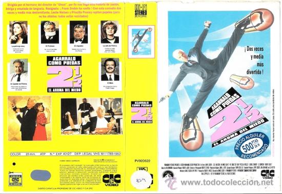 Cine: CARATULA VHS - AGARRALO COMO PUEDAS 2 1/2 - Pedido Minimo 6&euro; - APARTADA