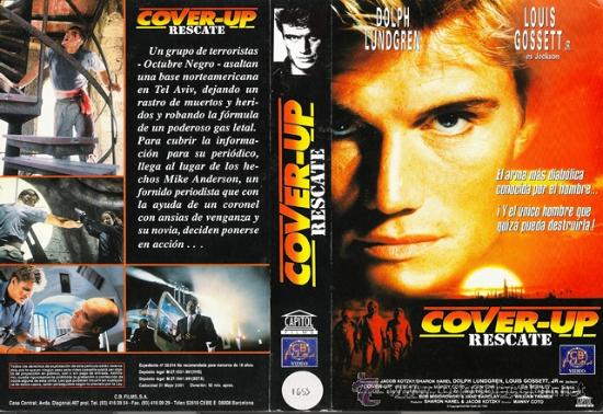 Cine: CARATULA VHS - COVER-UP - Pedido Minimo 6&euro;