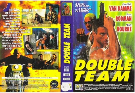 Cine: CARATULA VHS - DOBLE TEAM - Foto 1