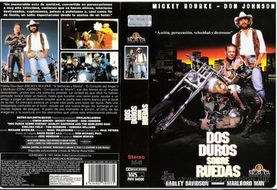 Cine: CARATULA - DOS DUROS SOBRE RUEDAS - Pedido Minimo 6&euro; v1
