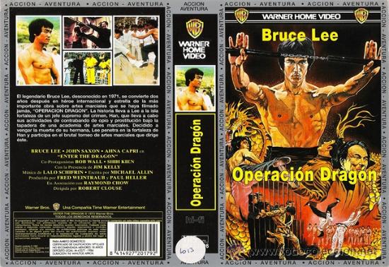 Cine: CARATULA VHS - OPERACION DRAGON - Foto 1
