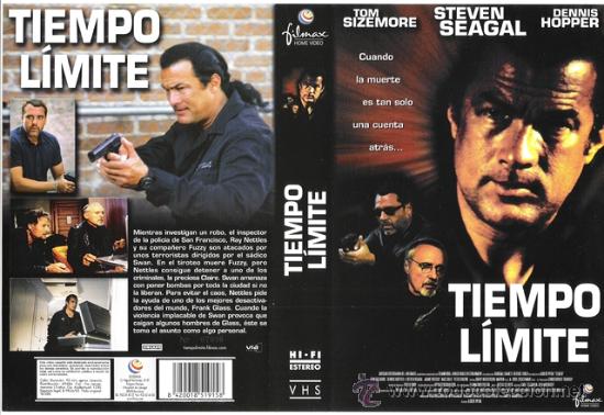 Cine: CARATULA VHS - TIEMPO LIMITE - Pedido Minimo 6&euro;