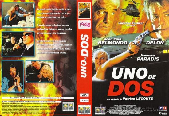 Kino: CARATULA VHS - UNO DE DOS - Pedido Minimo 6&euro;
