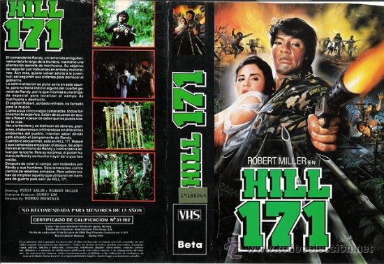 Cine: CARATULA VHS - HILL 171 - Pedido Minimo 6&euro;