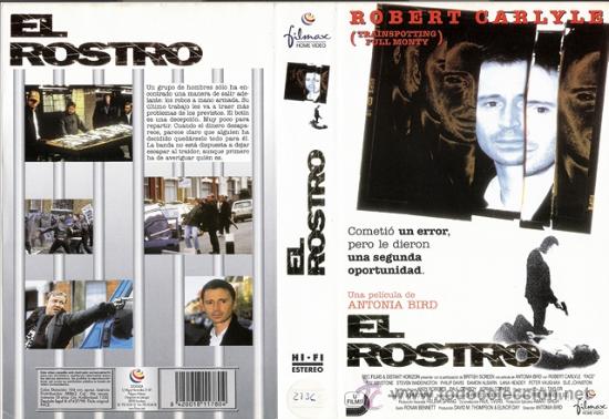 Kino: CARATULA VHS - EL ROSTRO - Pedido Minimo 6&euro;