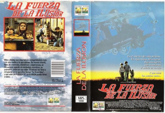 Kino: CARATULA VHS - LA FUERZA DE LA ILUSION - Pedido Minimo 6&euro;
