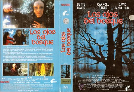 Cine: CARATULA VHS - LOS OJOS DEL BOSQUE - Pedido Minimo 6&euro;