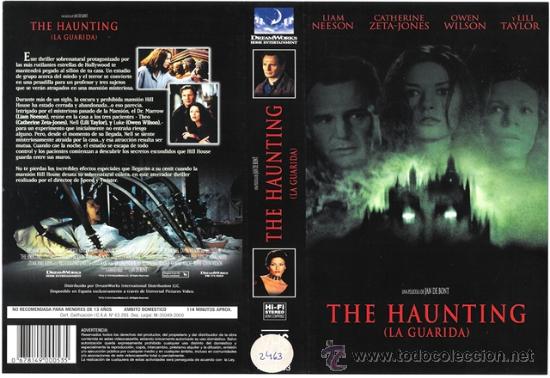 Kino: CARATULA VHS - THE HAUTING (LA GUARIDA) - Pedido Minimo 6&euro;