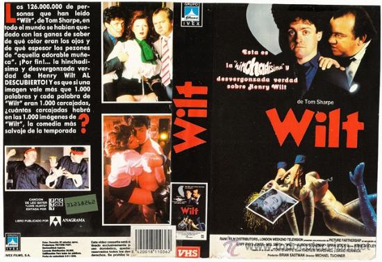 Kino: CARATULA VHS - WILT - Pedido Minimo 6&euro;