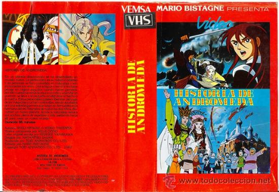 Kino: CARATULA VHS - HISTORIA DE ANDROMEDA - Pedido Minimo 6&euro;
