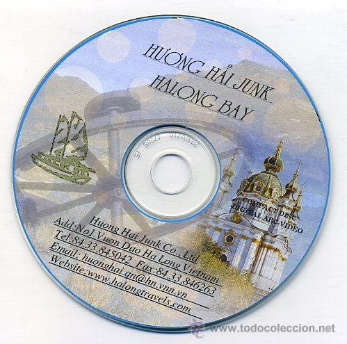 Cinema: cd-rom turismo - halong bay / vietnam - turismo a bordo de embarcaciones - naval