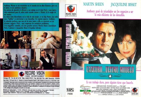 Cinema: CARATULA VHS - CANGURO ULTIMO MODELO - Pedido Minimo 6&euro;