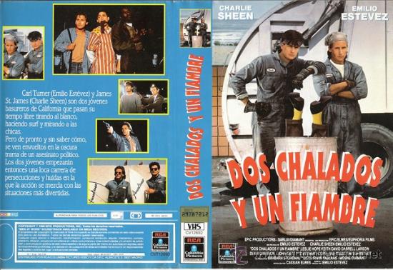 Cine: CARATULA VHS - DOS CHALADOS Y UN FIAMBRE - Pedido Minimo 6&euro;