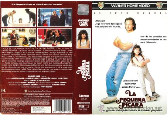 Cine: CARATULA VHS - LA PEQUE&Ntilde;A PICARA - Pedido Minimo 6&euro;