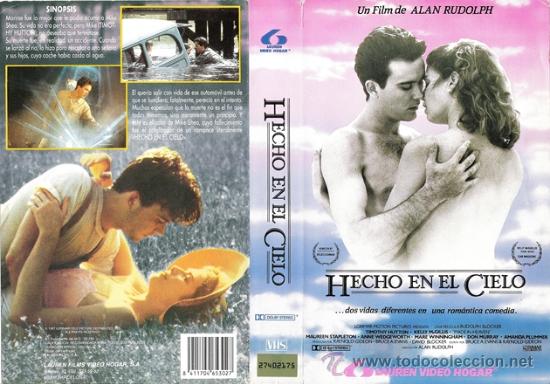Cine: CARATULA VHS - HECHO EN EL CIELO - Pedido Minimo 6&euro;