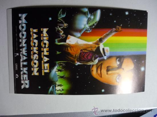 Cine: PEGATINA ADHESIVO PELICULA MOONWALKER DE MICHAEL JACKSON