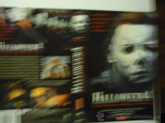 Cine: CARATURA TERRO VIDEO VHS HALLOWEEN 4