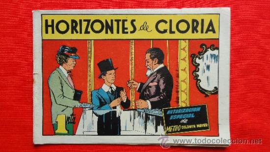 Cine: Horizontes de gloria, Pel&iacute;culas famosas n&ordm;21, comic Longoria, argumento film MGM, 1942 exlente stdo