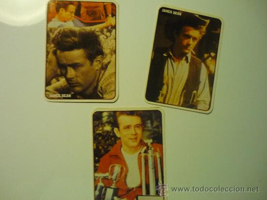 Cine: LOTE 3 CALENDARIOS EXTRANJEROS JAMES DEAN 1994
