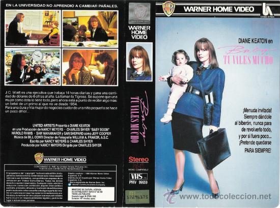 Cine: CARATULA VHS - BABY TU VALES MUCHO - Pedido Minimo 6&euro;