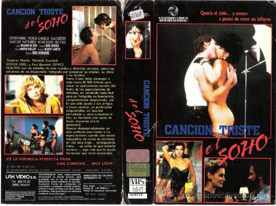 Cine: CARATULA VHS - CANCION TRISTE DEL SOHO - Pedido Minimo 6&euro;