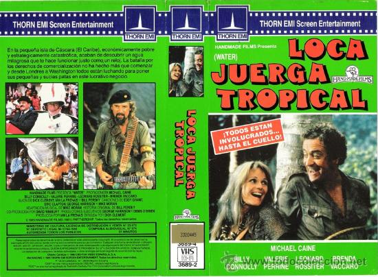 Cine: CARATULA VHS - LOCA JUERGA TROPICAL - Pedido Minimo 6&euro;