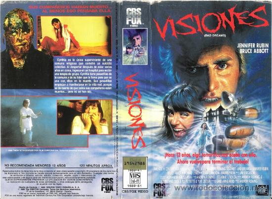Cine: CARATULA VHS - VISIONES - Pedido Minimo 6&euro;