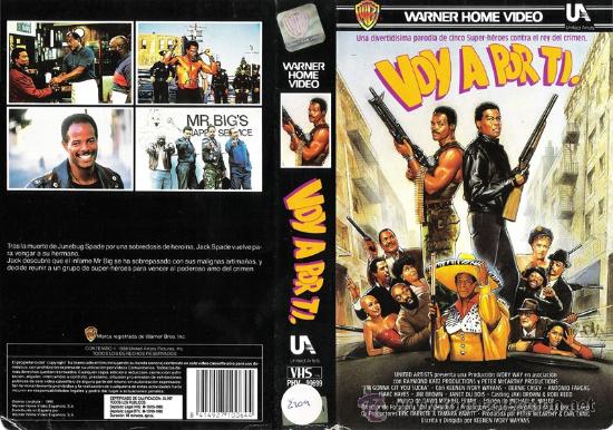 Cine: CARATULA VHS - VOY A POR TI - Pedido Minimo 6&euro;